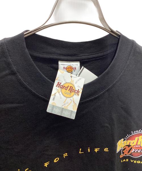Hard Rock cafe（ハードロックカフェ）Hard Rock cafe (ハードロックカフェ) 半袖カットソー ブラック サイズ:Lの古着・服飾アイテム