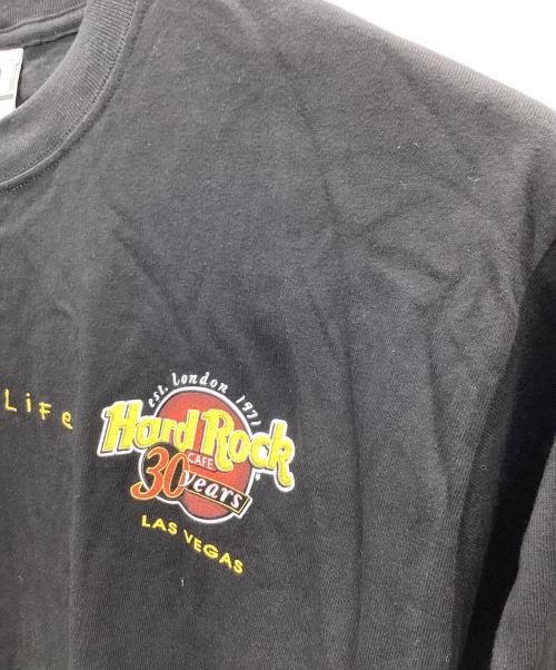 Hard Rock cafe（ハードロックカフェ）Hard Rock cafe (ハードロックカフェ) 半袖カットソー ブラック サイズ:Lの古着・服飾アイテム
