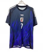 Y-3×adidasワイスリー×アディダス）の古着「MITOMA 7 サッカーシャツ」｜ネイビー