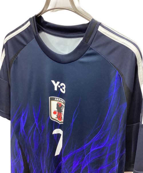 Y-3（ワイスリー）Y-3 (ワイスリー) adidas (アディダス) MITOMA 7 サッカーシャツ ネイビー サイズ:6XLの古着・服飾アイテム