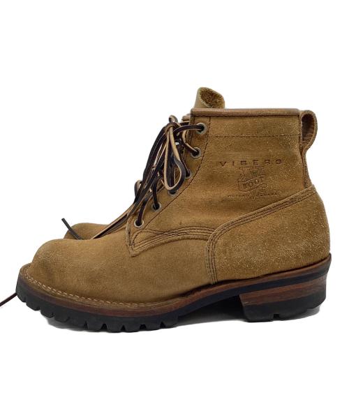VIBERG（ヴィバーグ）VIBERG (ヴィバーグ) ワークブーツ ベージュ サイズ:7 1/2(UK)の古着・服飾アイテム