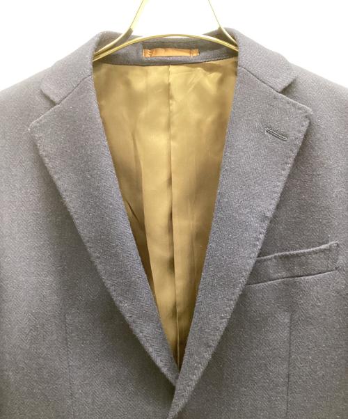 robert noble（ロバート・ノーブル）robert noble (ロバート・ノーブル) LA LOGGIA テーラードジャケット ネイビー サイズ:Lの古着・服飾アイテム