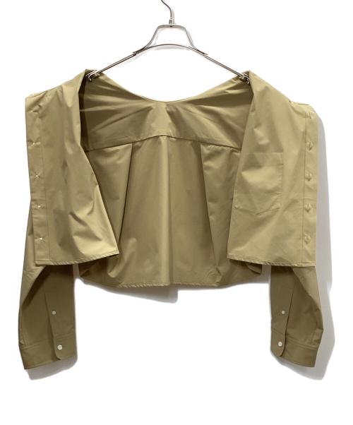 forme（フォルメ）forme (フォルメ) 長袖シャツ ベージュ サイズ:Fの古着・服飾アイテム