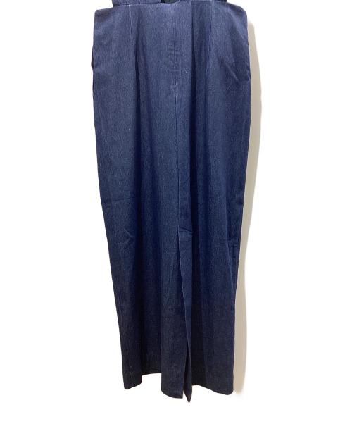 forme（フォルメ）forme (フォルメ) ショルダーパットドレス インディゴ サイズ:1の古着・服飾アイテム