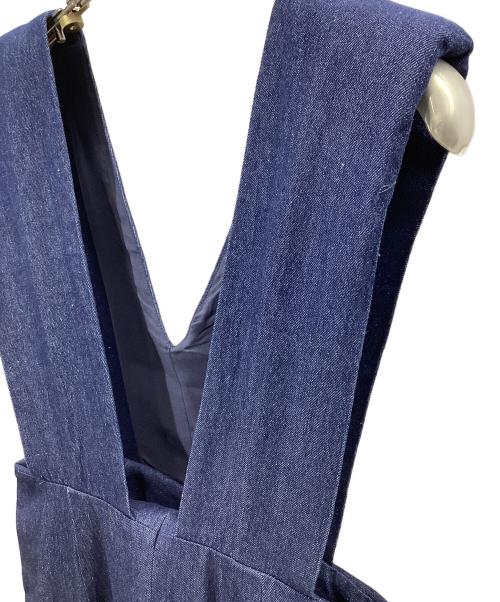 forme（フォルメ）forme (フォルメ) ショルダーパットドレス インディゴ サイズ:1の古着・服飾アイテム