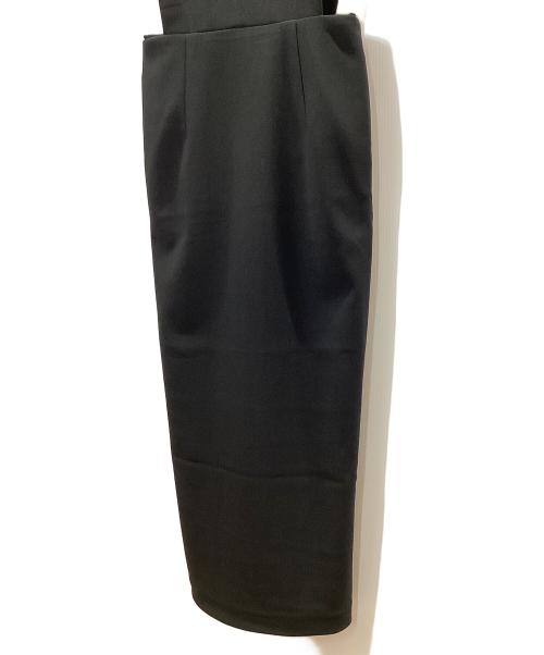 forme（フォルメ）forme (フォルメ) ショルダーパットドレス ブラック サイズ:1の古着・服飾アイテム