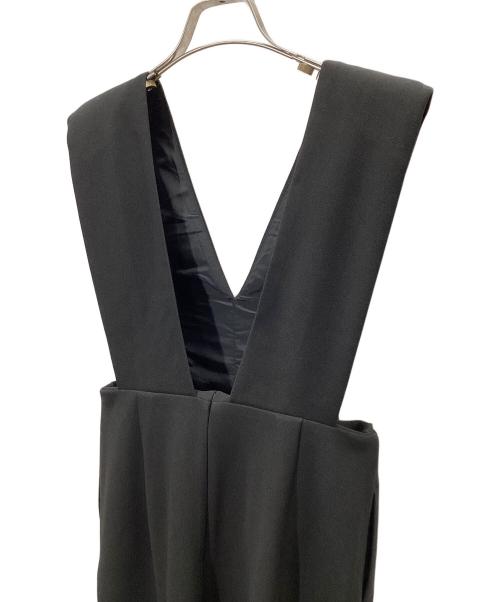 forme（フォルメ）forme (フォルメ) ショルダーパットドレス ブラック サイズ:1の古着・服飾アイテム