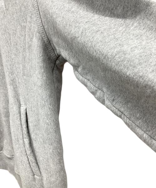 stussy（ステューシー）stussy (ステューシー) ハーフジップスウェット グレー サイズ:Mの古着・服飾アイテム