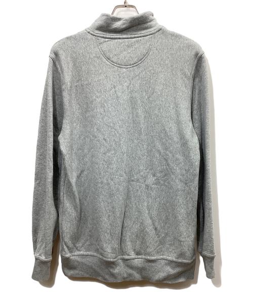 stussy（ステューシー）stussy (ステューシー) ハーフジップスウェット グレー サイズ:Mの古着・服飾アイテム