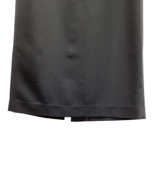 forme（フォルメ）forme (フォルメ) Stretch Long Skirt ブラックの古着・服飾アイテム