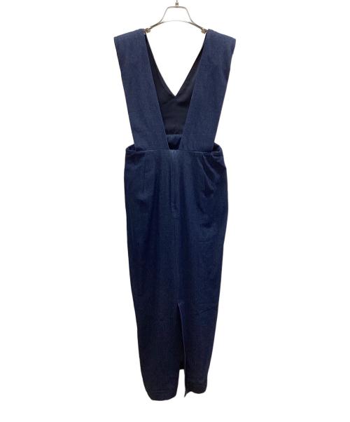 forme（フォルメ）forme (フォルメ) Shoulder pads Dress インディゴ サイズ:1の古着・服飾アイテム