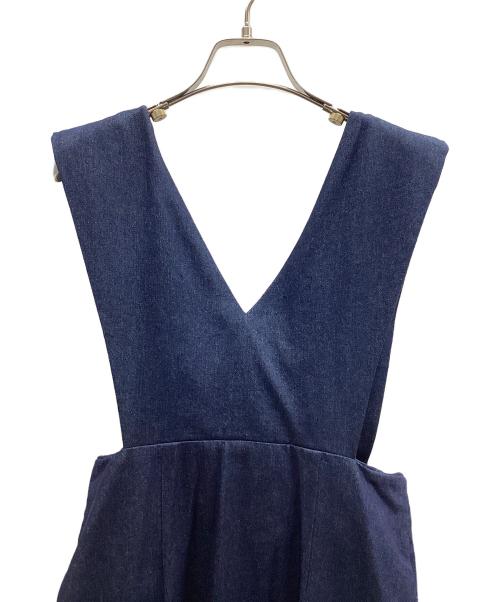 forme（フォルメ）forme (フォルメ) Shoulder pads Dress インディゴ サイズ:1の古着・服飾アイテム