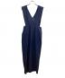 forme（フォルメ）の古着「Shoulder pads Dress」｜インディゴ