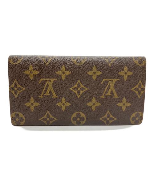 LOUIS VUITTON（ルイ ヴィトン）LOUIS VUITTON (ルイ ヴィトン) ルイヴィトン　モノグラム　ポルトフォイユ・3カルトクレディ ブラウンの古着・服飾アイテム