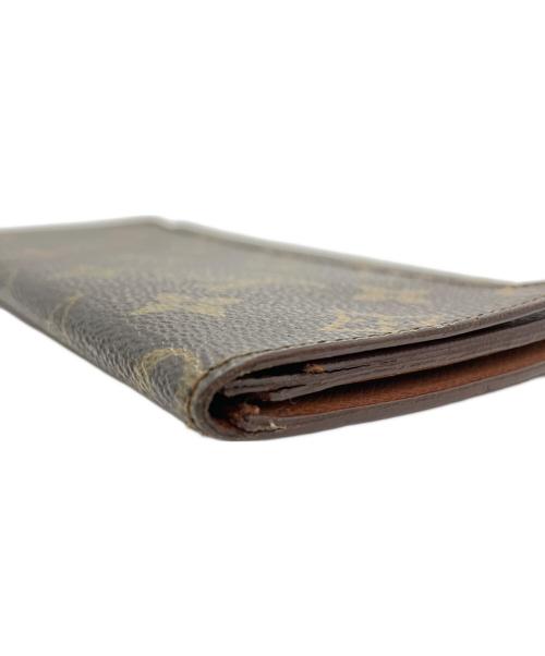LOUIS VUITTON（ルイ ヴィトン）LOUIS VUITTON (ルイ ヴィトン) ルイヴィトン　モノグラム　ポルトフォイユ・3カルトクレディ ブラウンの古着・服飾アイテム