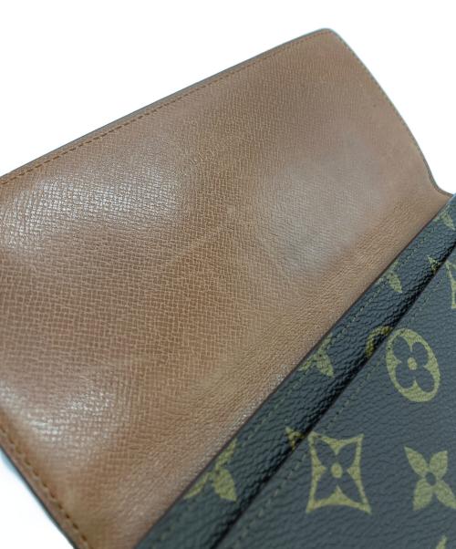LOUIS VUITTON（ルイ ヴィトン）LOUIS VUITTON (ルイ ヴィトン) ルイヴィトン　モノグラム　ポルトフォイユ・3カルトクレディ ブラウンの古着・服飾アイテム