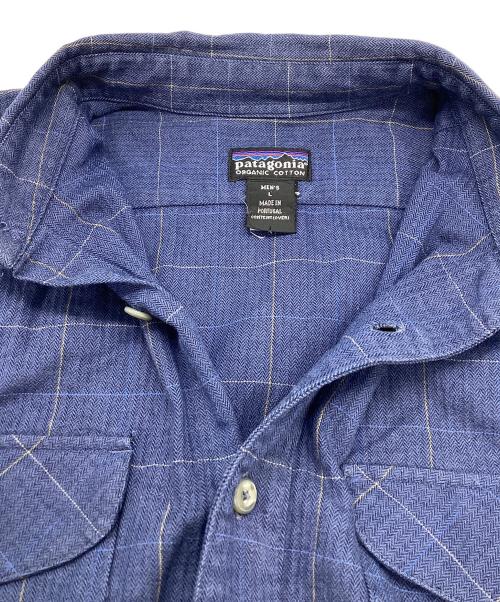 Patagonia（パタゴニア）Patagonia (パタゴニア) 長袖シャツ ネイビー サイズ:Lの古着・服飾アイテム