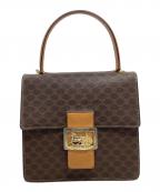 CELINEセリーヌ）の古着「ハンドバッグ」｜ブラウン