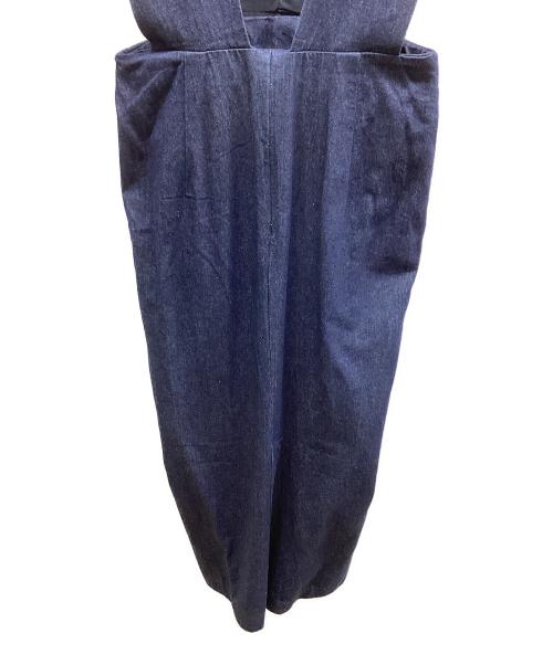 forme（フォルメ）forme (フォルメ) ショルダーパッドドレス ネイビー サイズ:1の古着・服飾アイテム