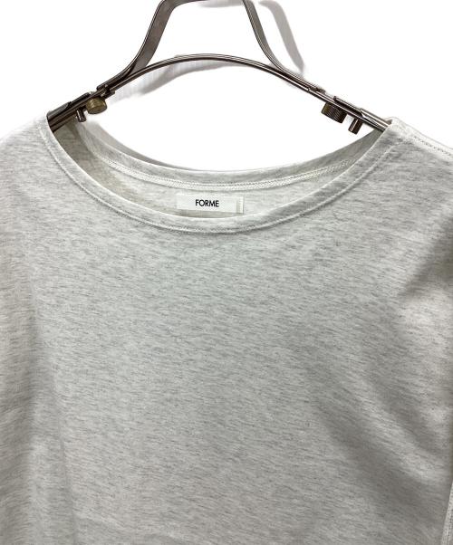 forme（フォルメ）forme (フォルメ) UV CUT COOL TOUCH DOLMAN SLEEVE ライトグレー サイズ:Fの古着・服飾アイテム