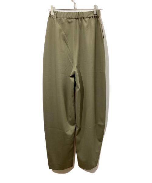 forme（フォルメ）forme (フォルメ) カーブパンツ オリーブ サイズ:1 未使用品の古着・服飾アイテム