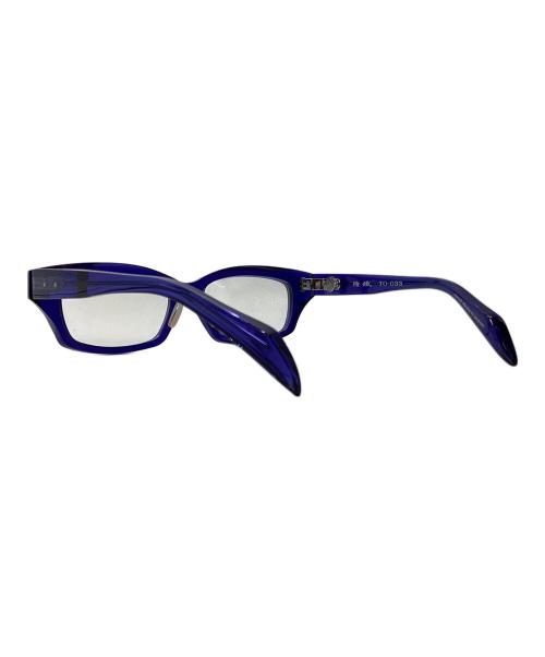 隆織（タカオリ）隆織 (タカオリ) 眼鏡 ブルーの古着・服飾アイテム