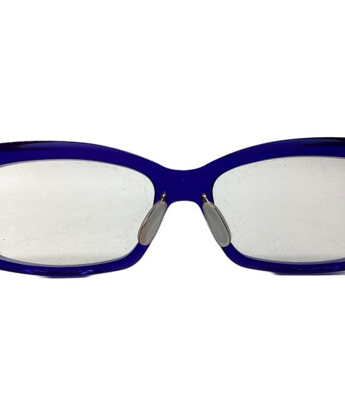 隆織（タカオリ）隆織 (タカオリ) 眼鏡 ブルーの古着・服飾アイテム