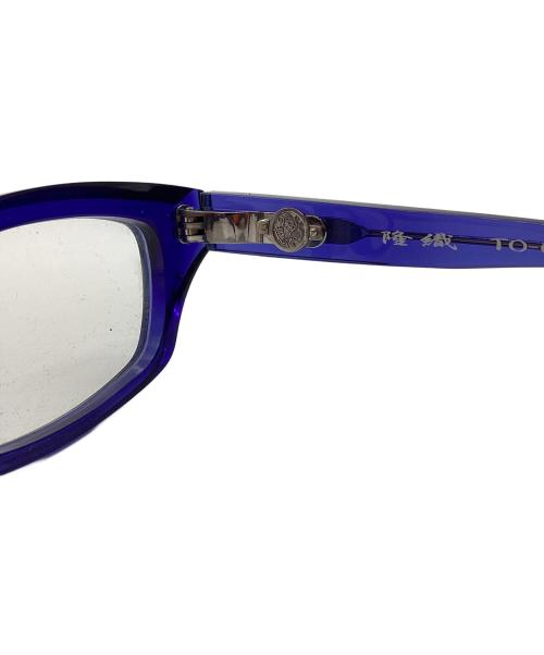 隆織（タカオリ）隆織 (タカオリ) 眼鏡 ブルーの古着・服飾アイテム