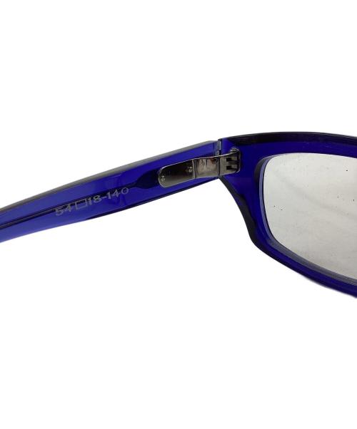 隆織（タカオリ）隆織 (タカオリ) 眼鏡 ブルーの古着・服飾アイテム