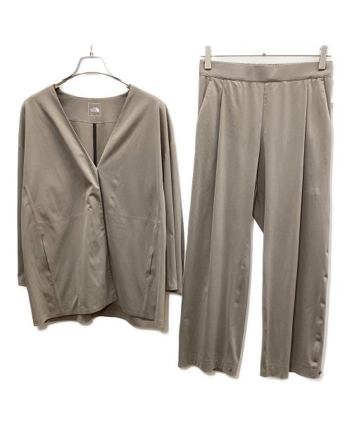 THE NORTH FACE（ザ ノース フェイス）THE NORTH FACE (ザ ノース フェイス) THE NORTH FACE テックラウンジカーディガン ベージュ サイズ:Mの古着・服飾アイテム