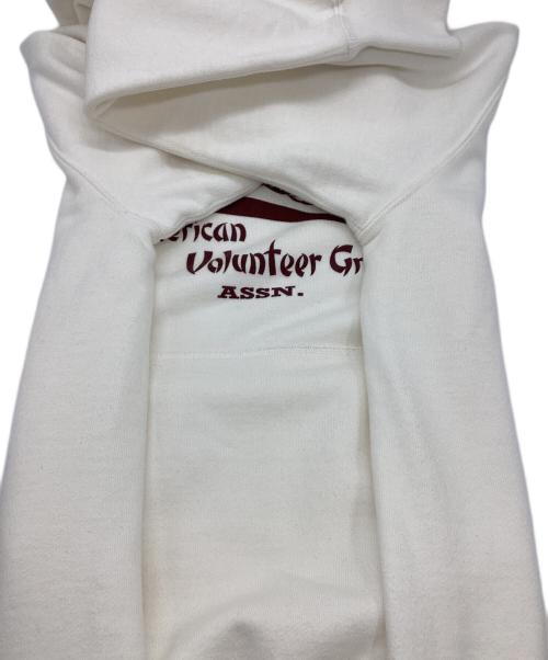 BUZZ RICKSON'S（バズリクソンズ）Buzz Rickson's (バズリクソンズ) アメリカンボランティアグループプルオーバーパーカー ホワイト サイズ:Sの古着・服飾アイテム