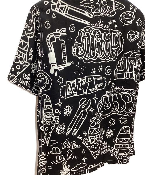 eYe COMME des GARCONS JUNYAWATANABE MAN（アイ コム デ ギャルソン ジュンヤ ワタナベ マン）eYe COMME des GARCONS JUNYAWATANABE MAN (アイ コム デ ギャルソン ジュンヤ ワタナベ マン) キュプラボイルプリントシャツ ブラック サイズ:Mの古着・服飾アイテム