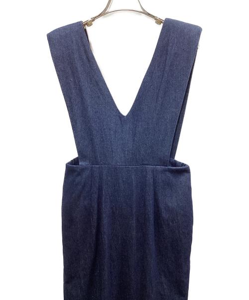 forme（フォルメ）forme (フォルメ) ノースリーブ・キャミソールワンピース インディゴの古着・服飾アイテム
