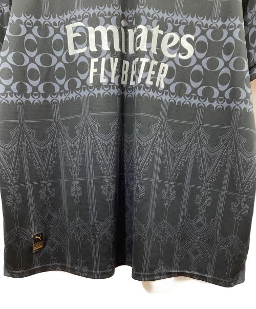 PUMA（プーマ）PUMA (プーマ) ACミラン x PLEASURES ユニフォーム グレー×ブラック サイズ:XXLの古着・服飾アイテム