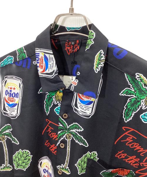 ORION（オリオン）ORION (オリオン) 半袖トロピカルシャツ ブラック サイズ:M 未使用品の古着・服飾アイテム