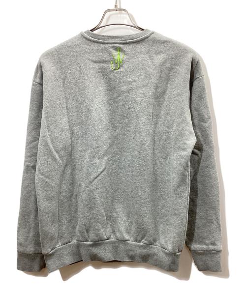 J.W.ANDERSON（ジェイダブリューアンダーソン）J.W.ANDERSON (ジェイダブリューアンダーソン) グレーハッピーバニースウェットシャツクルーネック グレー サイズ:Mの古着・服飾アイテム