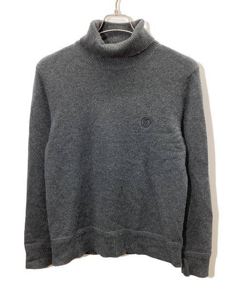 BURBERRY（バーバリー）BURBERRY (バーバリー) タートルネックニット グレー サイズ:Sの古着・服飾アイテム