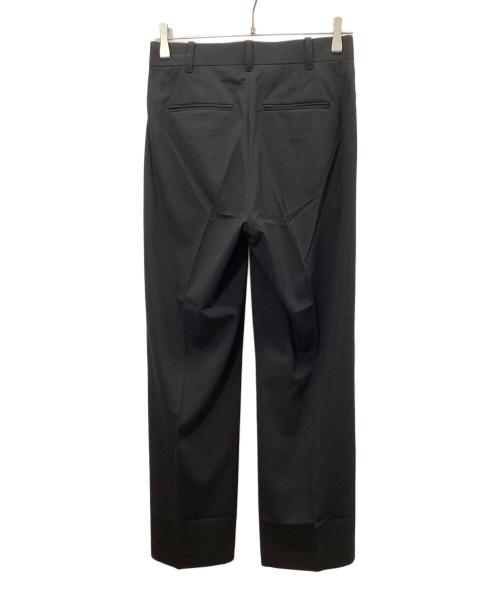 forme（フォルメ）forme (フォルメ) タックローウエストパンツ ブラック 未使用品の古着・服飾アイテム