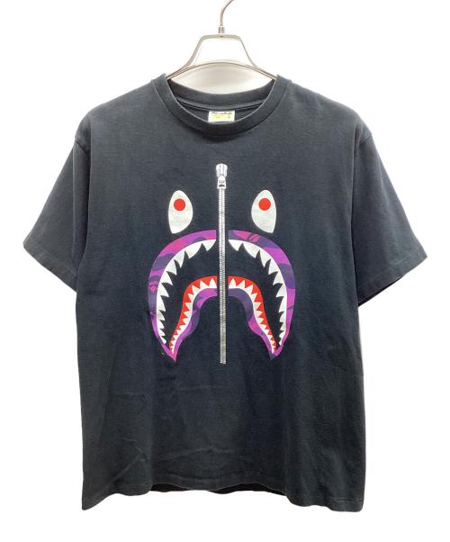 A BATHING APE（ア ベイシング エイプ）A BATHING APE (ア ベイシング エイプ) 半袖カットソー ブラック サイズ:Lの古着・服飾アイテム