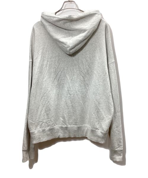 A BATHING APE（ア ベイシング エイプ）A BATHING APE (ア ベイシング エイプ) ロゴパッチパーカー グレー サイズ:Lの古着・服飾アイテム