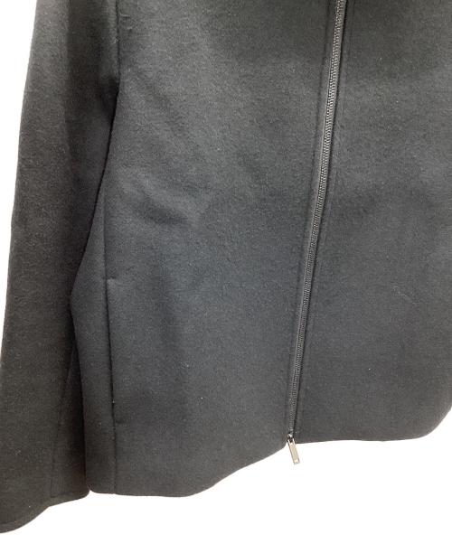 STUDIOUS（ステュディオス）STUDIOUS (ステュディオス) カシミヤウールジップブルゾン ブラック サイズ:1の古着・服飾アイテム