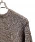 中古・古着 Paul Smith (ポールスミス) ミックスアップ クルーネックニット ブラウン サイズ:L：9000円