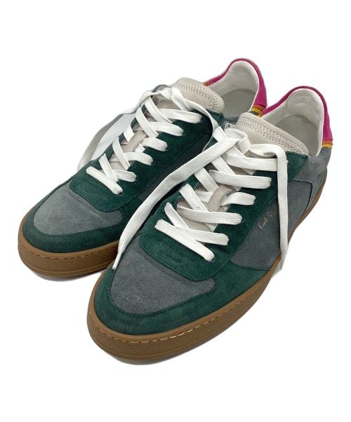 PAUL SMITH（ポールスミス）PAUL SMITH (ポールスミス) Destry スニーカー グリーン サイズ:8の古着・服飾アイテム