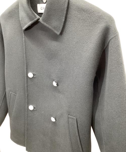 CALMER（カルメール）CALMER (カルメール) EDIFICE (エディフィス) ハミルトンリバーPコート グレー サイズ:不明の古着・服飾アイテム