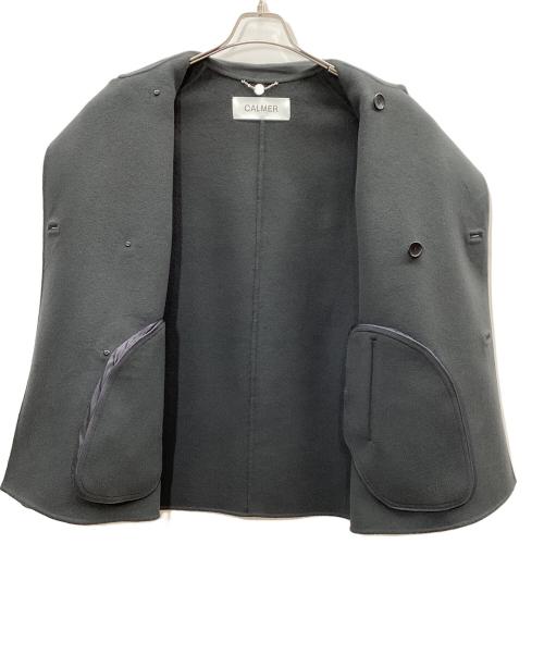 CALMER（カルメール）CALMER (カルメール) EDIFICE (エディフィス) ハミルトンリバーPコート グレー サイズ:不明の古着・服飾アイテム