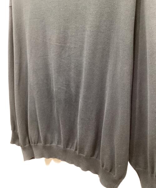 Graphpaper（グラフペーパー）Graphpaper (グラフペーパー) 薄手カーディガン ブラック サイズ:O/Sの古着・服飾アイテム