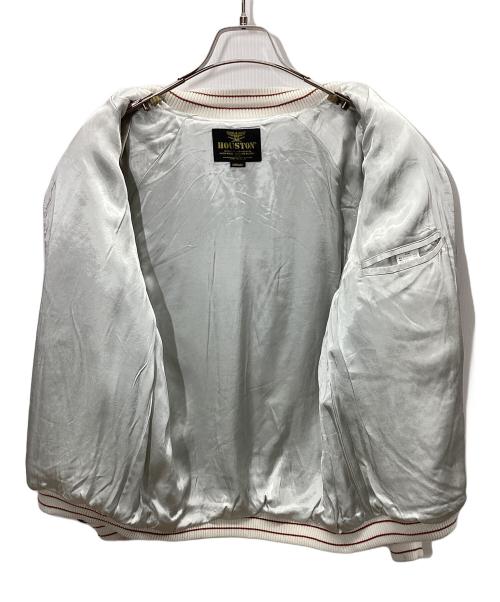 HOUSTON（ヒューストン）HOUSTON (ヒューストン) 別珍スカジャン ブルー サイズ:Mの古着・服飾アイテム