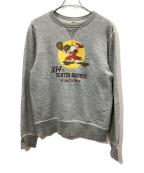 BUZZ RICKSON'Sバズリクソンズ）の古着「プリントスウェット」｜グレー