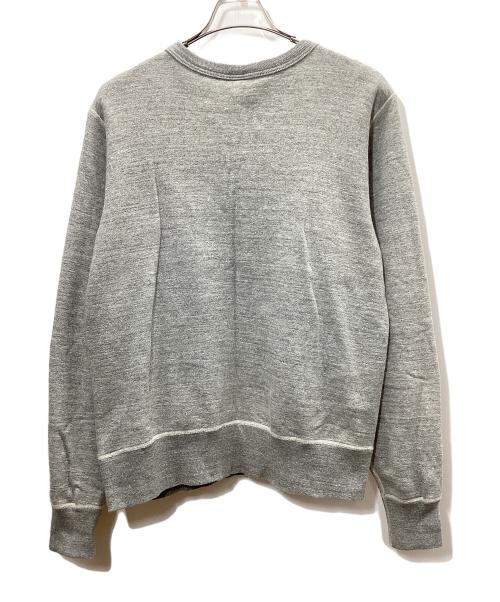 BUZZ RICKSON'S（バズリクソンズ）Buzz Rickson's (バズリクソンズ) プリントスウェット グレー サイズ:Mの古着・服飾アイテム