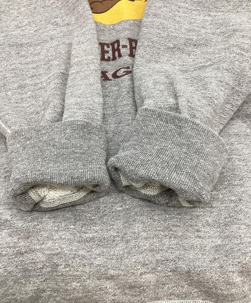 BUZZ RICKSON'S（バズリクソンズ）Buzz Rickson's (バズリクソンズ) プリントスウェット グレー サイズ:Mの古着・服飾アイテム